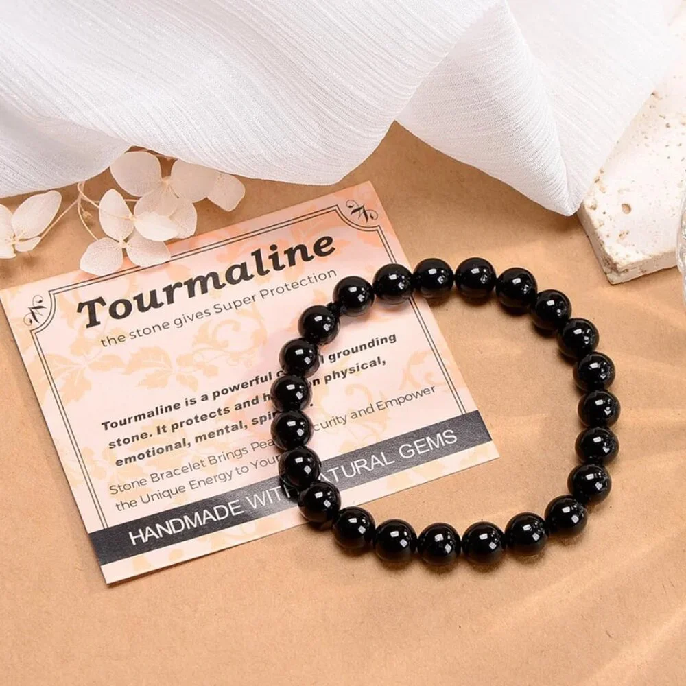 Beads Black Tourmaline - Super Protection